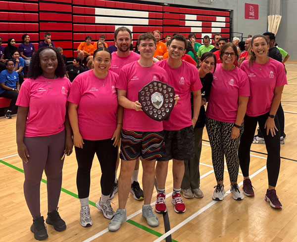 Staff Sports day 2025 - the wining team