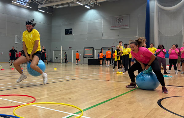 Staff Sports day 2025 space hopper race
