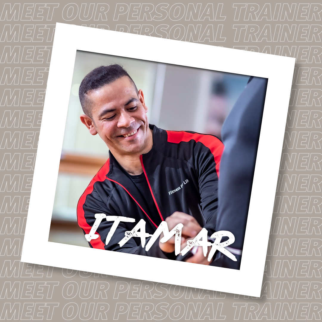 Itamar – personal trainer at CitySport, smiling during a session.