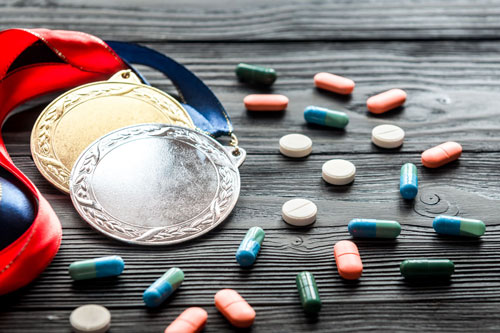 Concept of doping in sport - deprivation medals